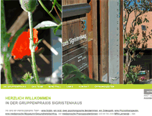 Tablet Screenshot of gruppenpraxis-heimiswil.ch
